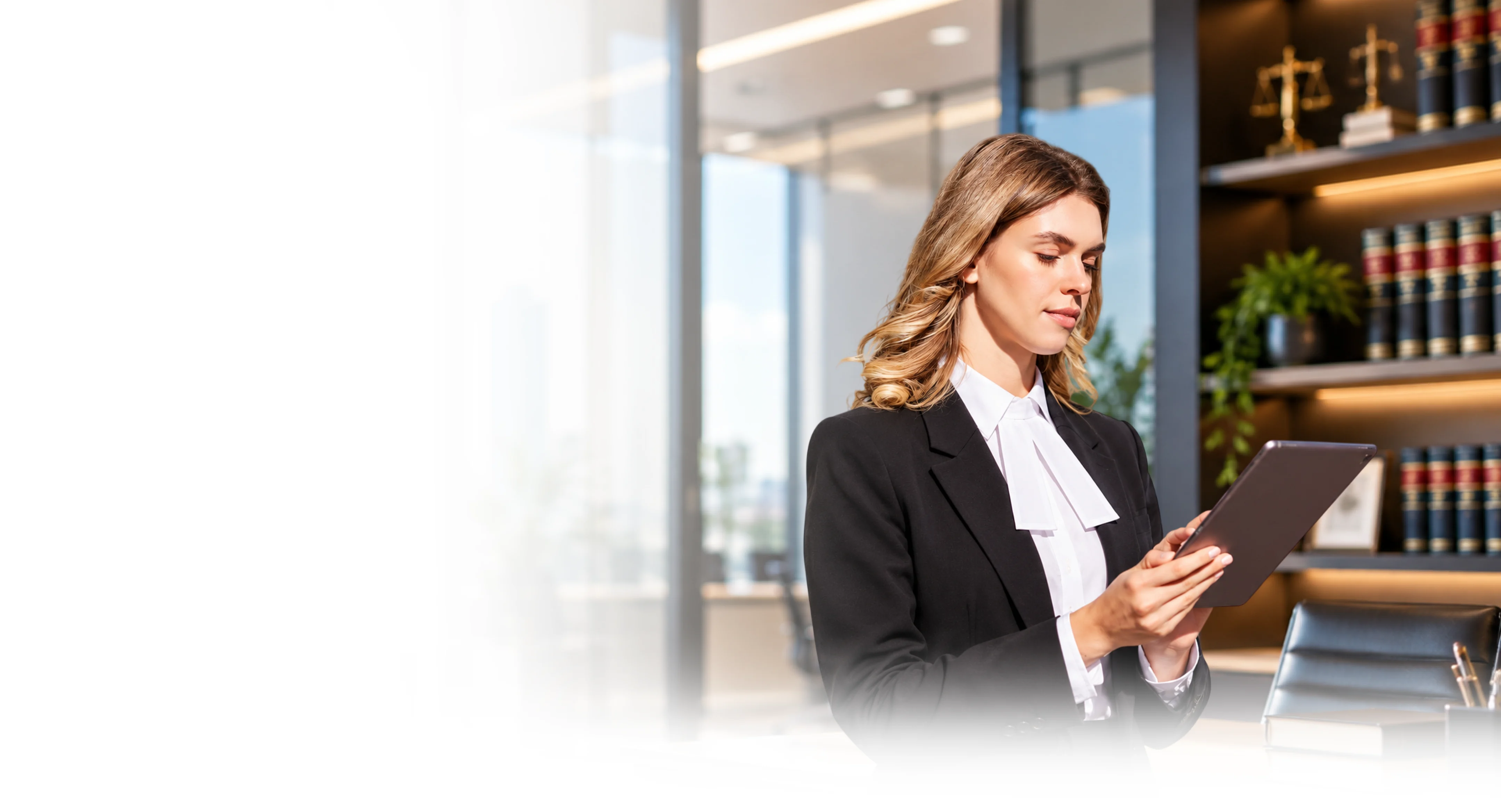 Corporate law firm boardroom and legal practice document archive